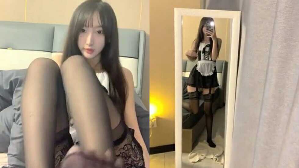 【Nagisa魔物喵】墙上阳具后入