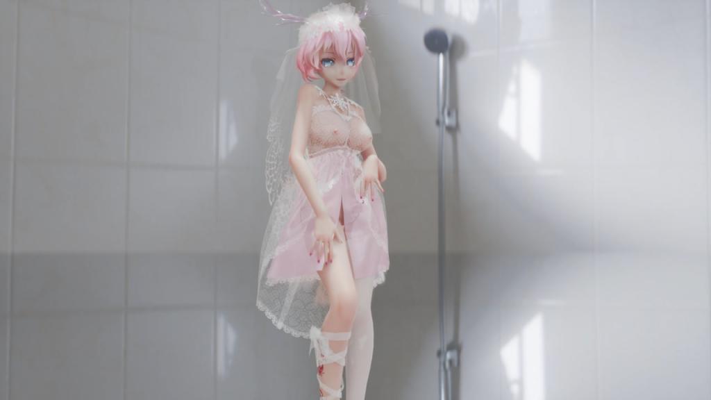 MMD17 花嫁新娘luka被干到真小鹿乱撞，淫水狂喷