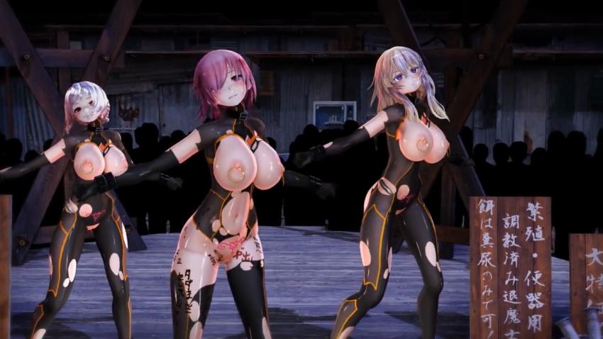 MMD巨乳骚穴被狂插到高潮失禁！淫荡肉体根本停不下来狂求猛干