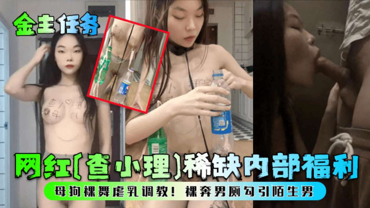 查小理母狗调教全记录 裸舞虐乳男厕勾引内射