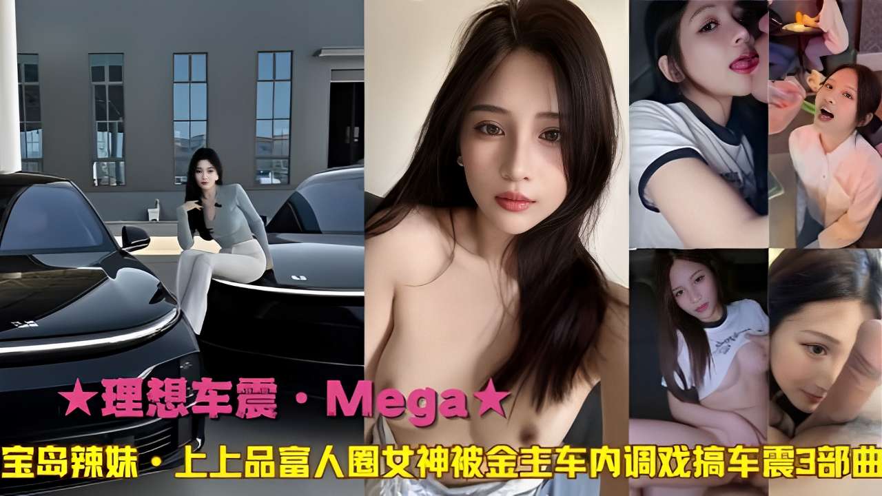 Mega宝岛辣妹 富人圈女神车内调教 3部曲狂干内射