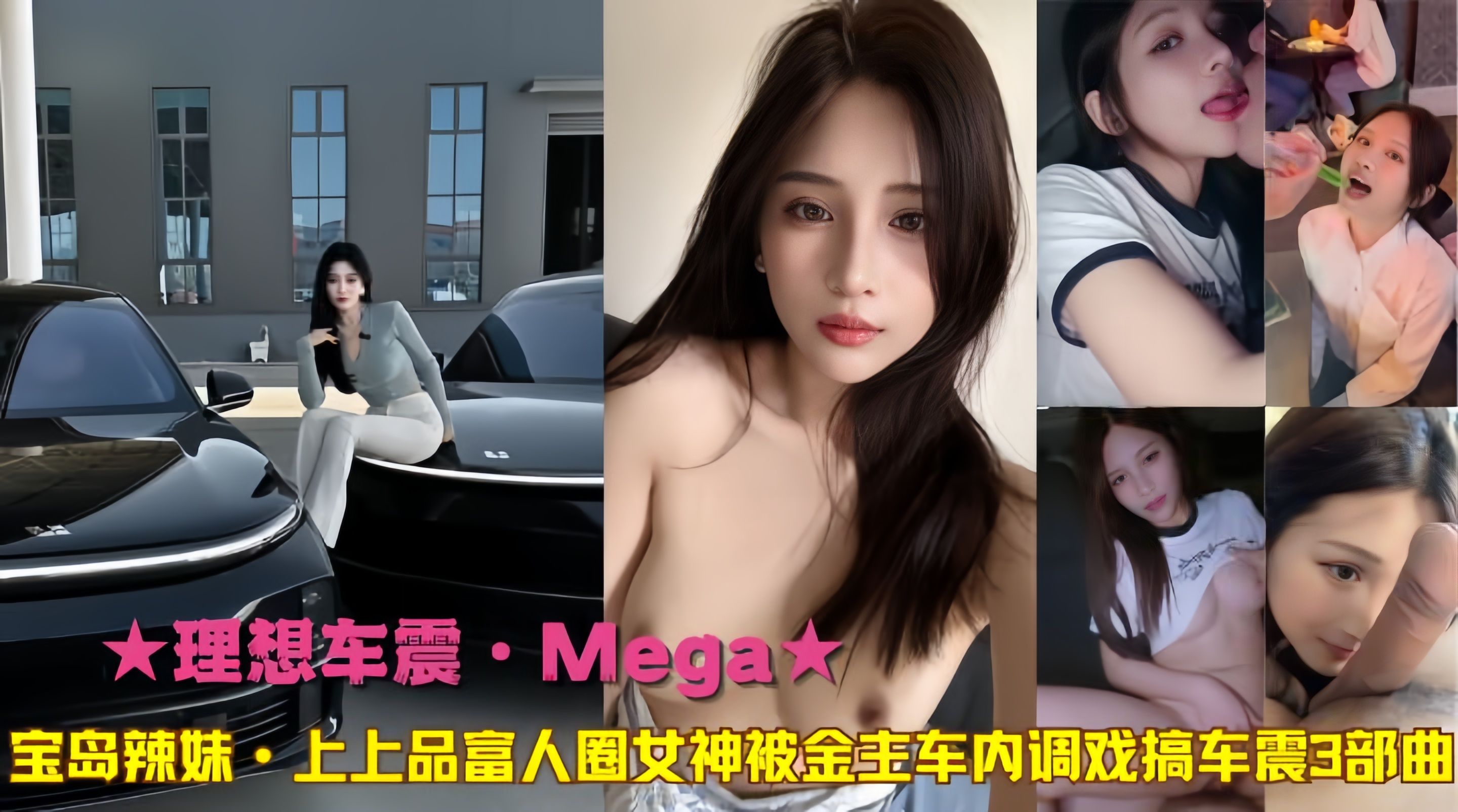 MEGA-001 宝岛辣妹车内被金主爆操调教3部曲