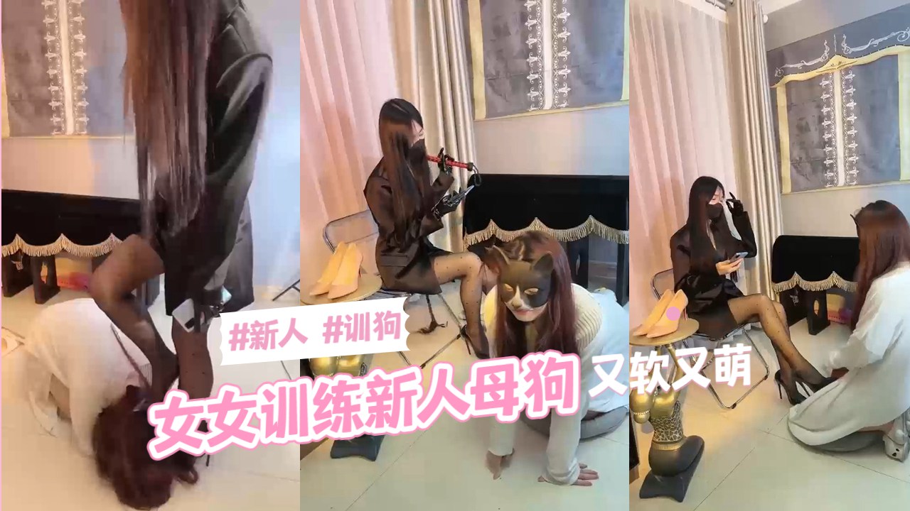 新人训狗女女训练新人母狗